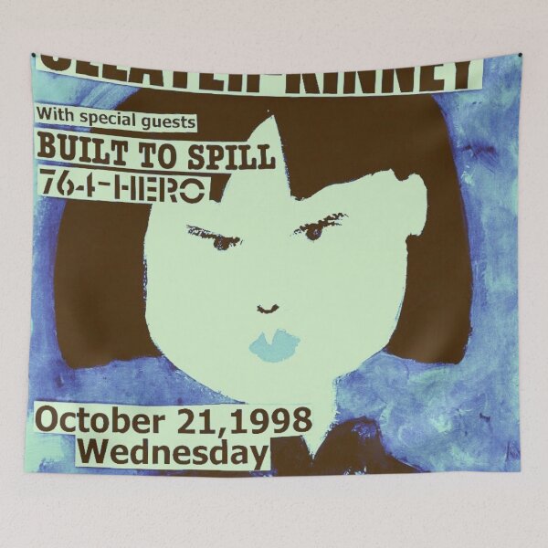 Item preview, Sleater-Kinney Vintage Concert Poster designed and sold by Raggedy-Wands.