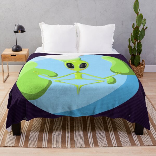 Item preview, Meditating Alien designed and sold by Atieanna.