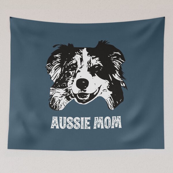 Item preview, Aussie Mom - Australian Shepherd Mom designed and sold by DoggyStyles.