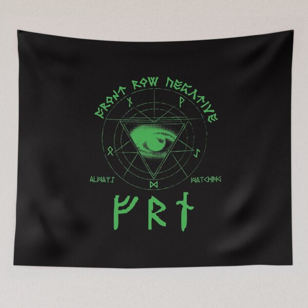 Item preview, Front Rune Negative designed and sold by Aaron Garcia.