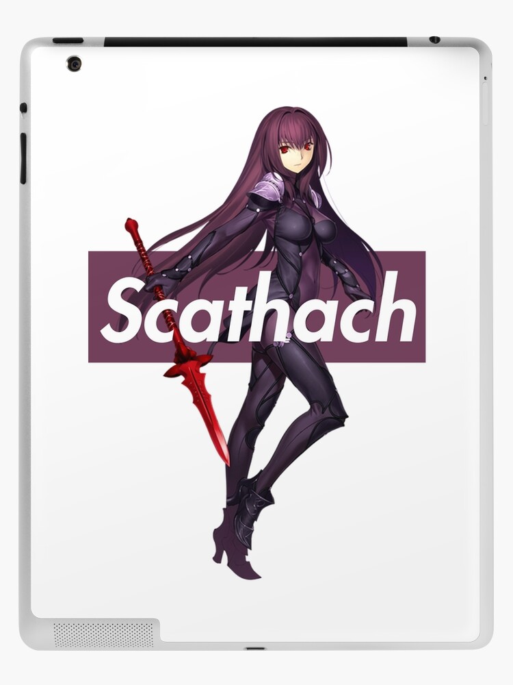 Supreme Box Logo Scathach Fate Grand Order Fgo Ipad Case Skin By Wabobabo Redbubble