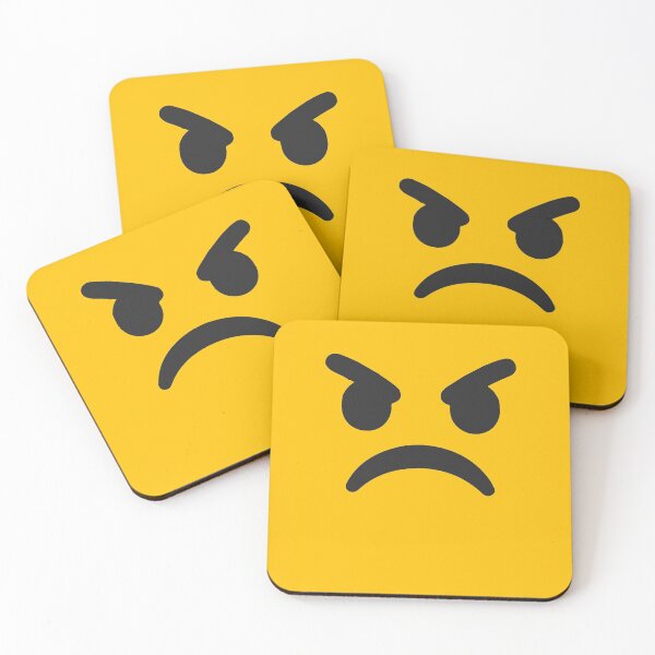 Item preview, Emoticon icons Angry Face Halloween Group Costume Idea designed and sold by fermo.