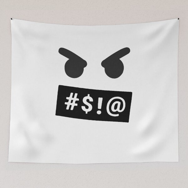 Item preview, Emoticon icons Angry Mouth Face Halloween Group Costume Idea designed and sold by fermo.