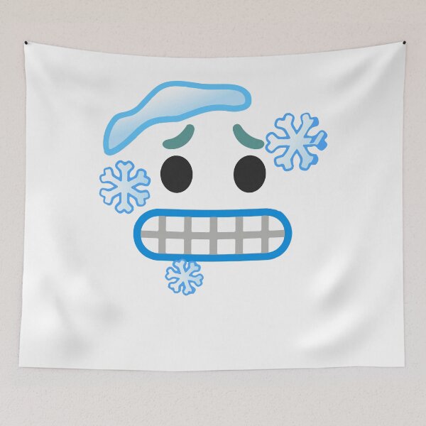 Item preview, Emoticon icons Cold Face Halloween Group Costume Idea designed and sold by fermo.