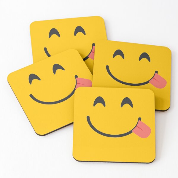 Item preview, Emoticon icon Happy Tongue Face Halloween Group Costume Idea designed and sold by fermo.