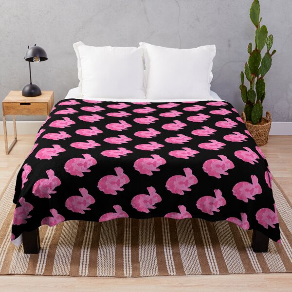 Item preview, Cute Pink Camouflage Bunny Rabbit designed and sold by Atteestude.