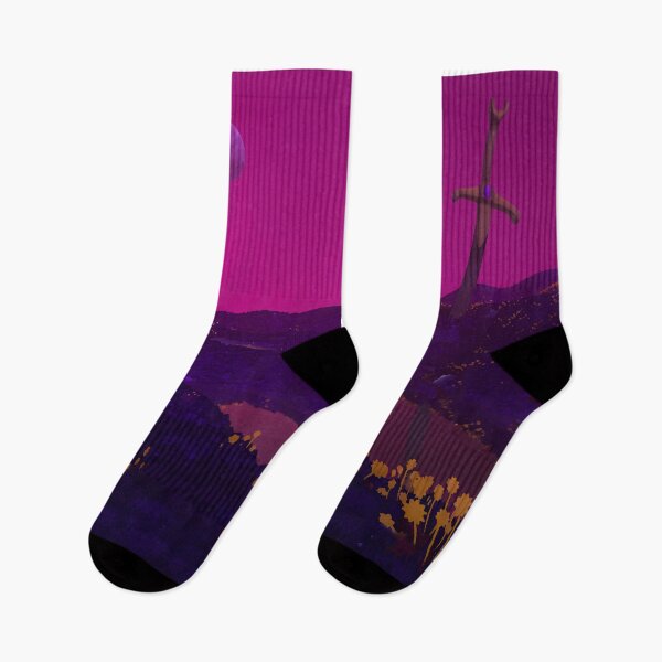 Item preview, Technicolor Valley: purple field no.1 designed and sold by Kiluvi.