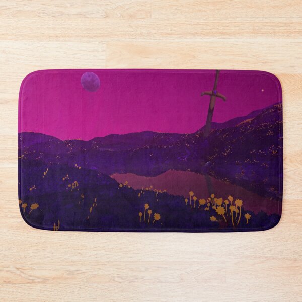 Item preview, Technicolor Valley: purple field no.1 designed and sold by Kiluvi.