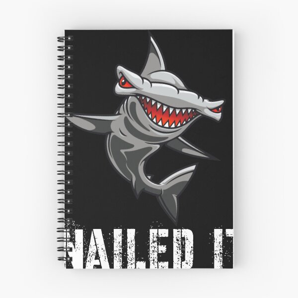 Item preview, Nailed It Hammerhead Shark designed and sold by Leslie Smith.
