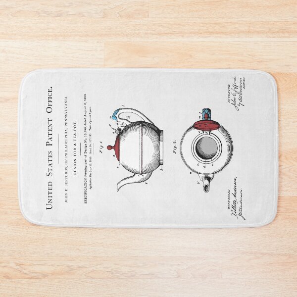 Item preview, Tea Pot Patent designed and sold by FinlayMcNevin.