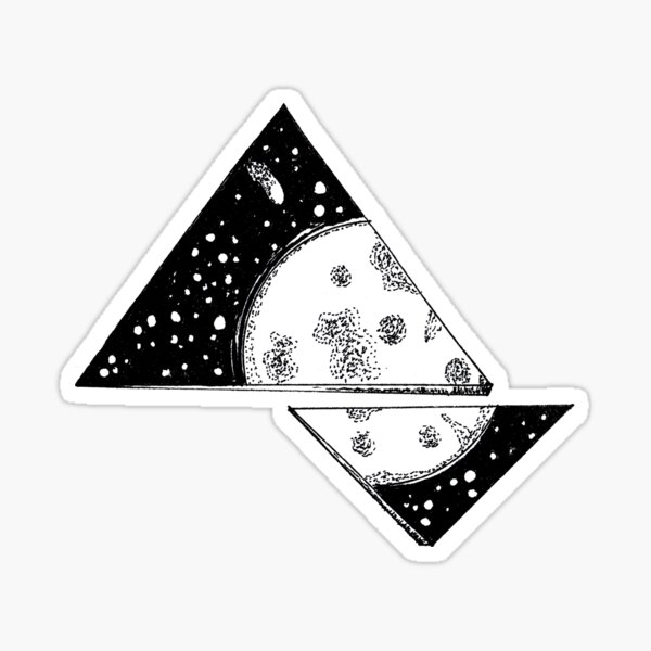 Blast off to the Moon! Sticker