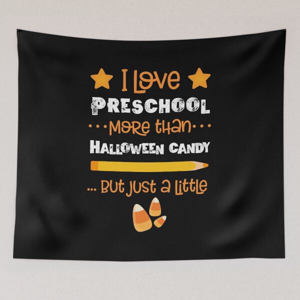 Item preview, Preschool Teacher Halloween Candy Quote Funny Love Teaching  designed and sold by CreatedByHeidi.