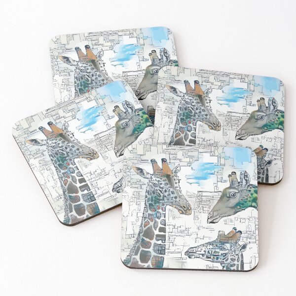 Item preview, Robot Giraffes designed and sold by wilhelmgott.