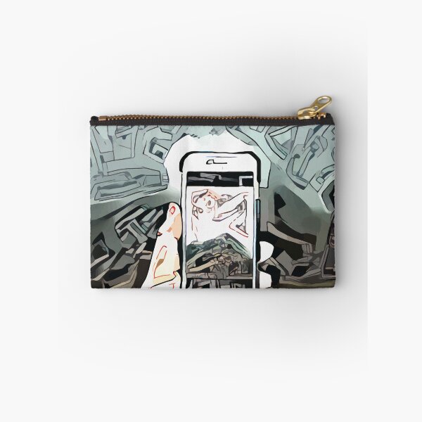 Item preview, Cell Phone User Hand 2 designed and sold by wilhelmgott.