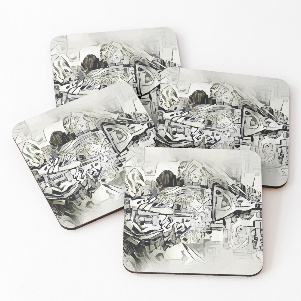 Item preview, Coasters (Set of 4) designed and sold by wilhelmgott.
