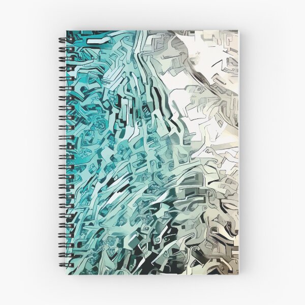 Item preview, Abstract Ocean waves designed and sold by wilhelmgott.