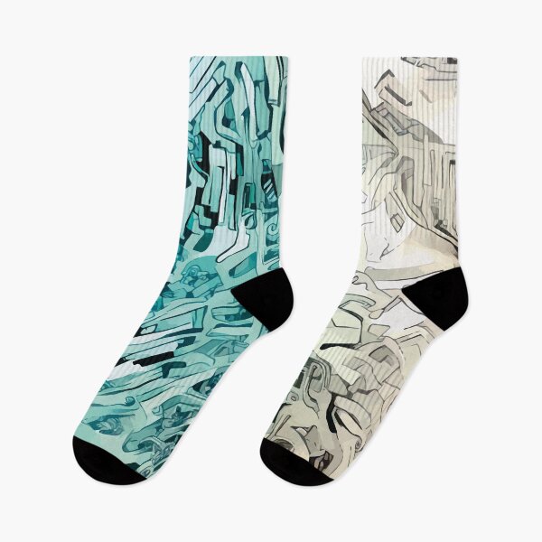Item preview, Abstract Ocean waves designed and sold by wilhelmgott.