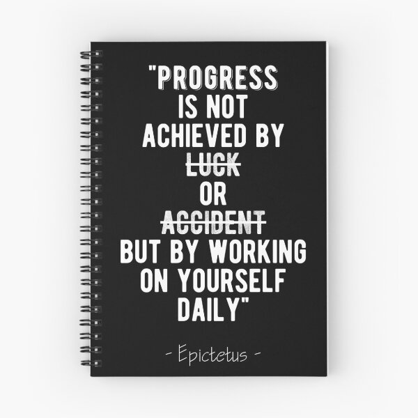 Item preview, Work On Yourself Daily - Epictetus Stoic Quote designed and sold by MotivationFlow.