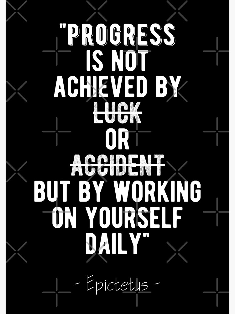 work-on-yourself-daily-epictetus-stoic-quote-sticker-by