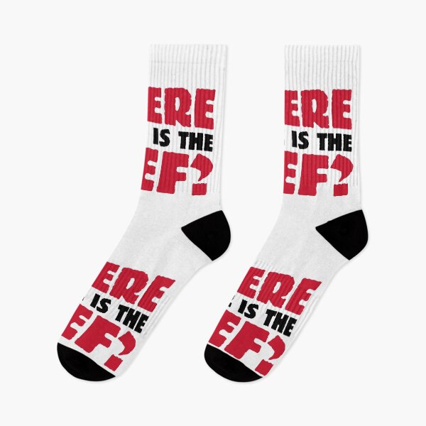 Item preview, WHERE the BLEEP is the BEEF (Red, Black) designed and sold by joelcaron.