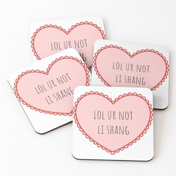 Item preview, lol ur not Li Shang designed and sold by girlyswantbooks.