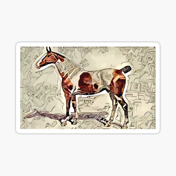 Horse Barn Sticker