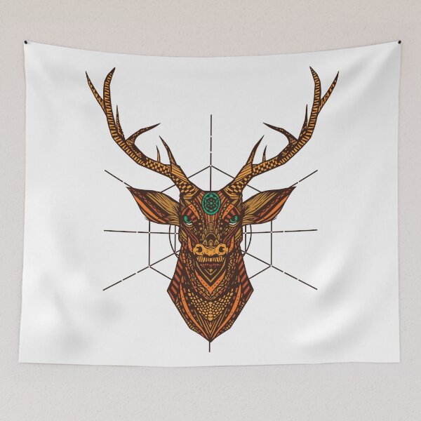 Item preview, Deer Mandala Sacred. designed and sold by emphatic.