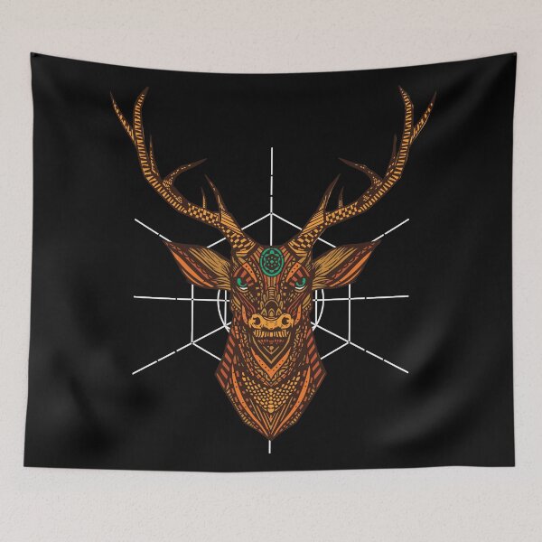 Item preview, Deer Mandala Sacred. designed and sold by emphatic.