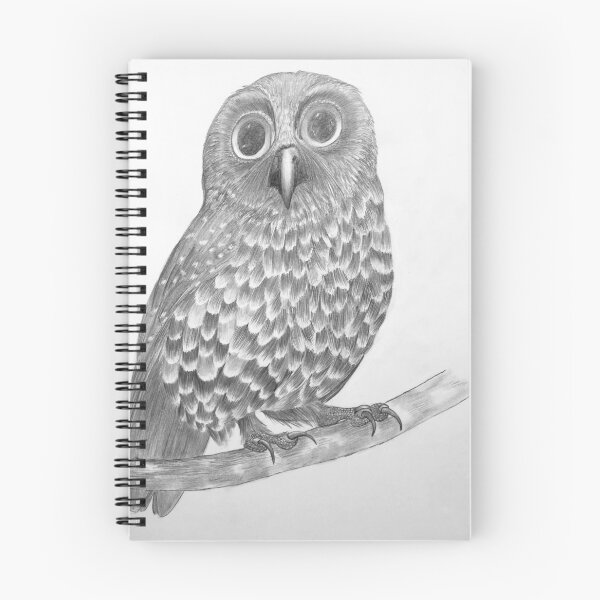 Item preview, Little Morepork Owl designed and sold by SquibbleDesign.