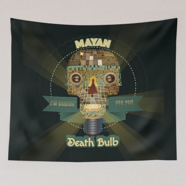 Item preview, Another Mayan Death Bulb designed and sold by danielliamgill.