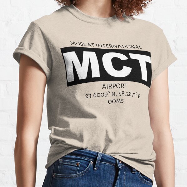 Muscat International Airport MCT Classic T-Shirt