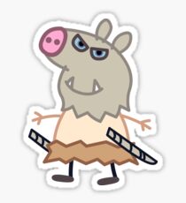 Peppa Slayer Sticker