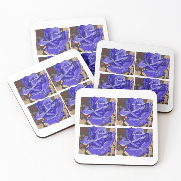 Item preview, Bright violet neon rose designed and sold by susserain.