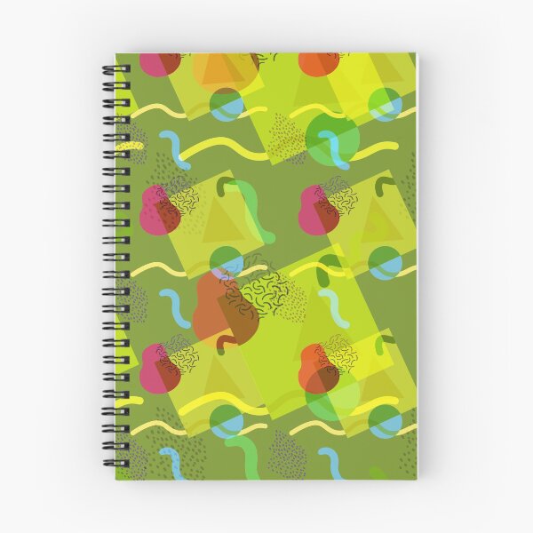 Item preview, Neo Memphis Fun Pattern Green designed and sold by SquibbleDesign.