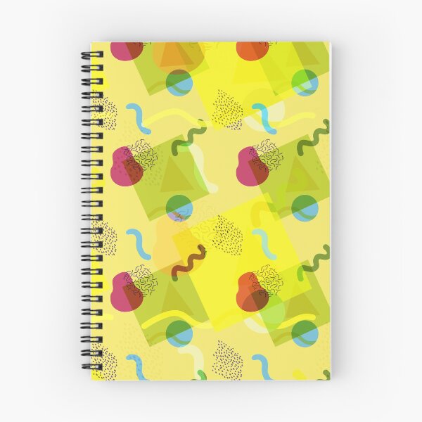 Item preview, Neo Memphis Fun Pattern Yellow designed and sold by SquibbleDesign.