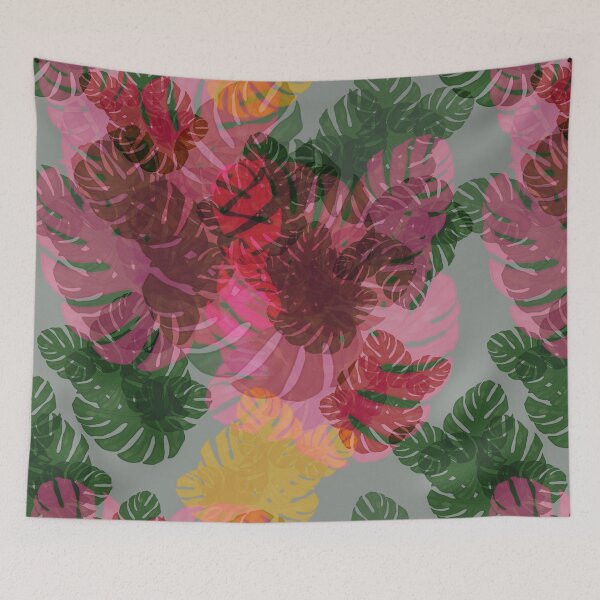 Item preview, Neon Monstera designed and sold by SquibbleDesign.