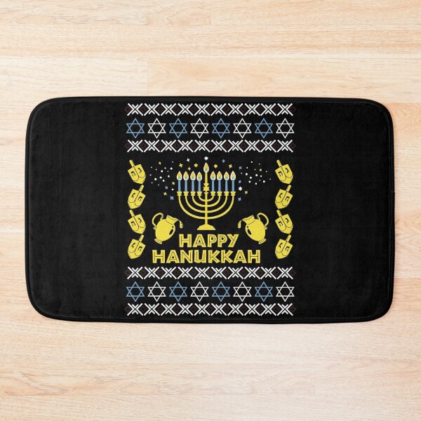 Item preview, Jewish Hanukkah Tshirt Matzu Balls Hebrew Candle Menorah designed and sold by DSWShirts.
