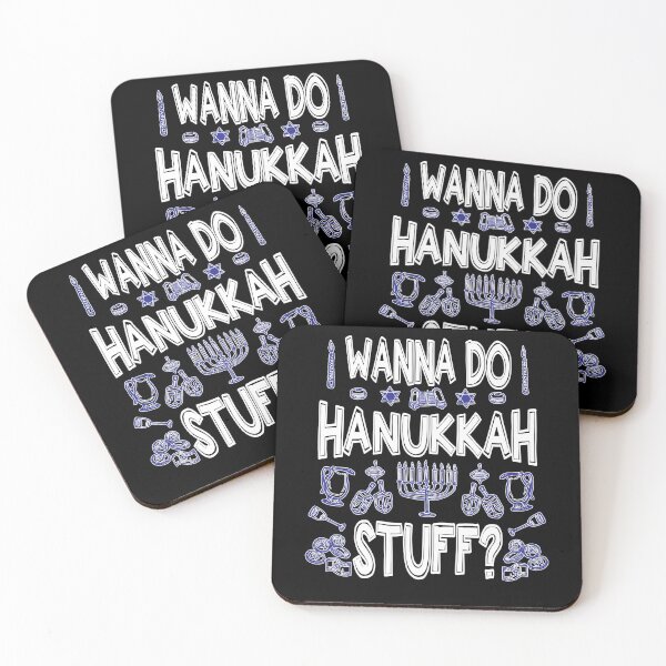 Item preview, Jewish Hanukkah Tshirt Matzu Balls Hebrew Candle Menorah designed and sold by DSWShirts.
