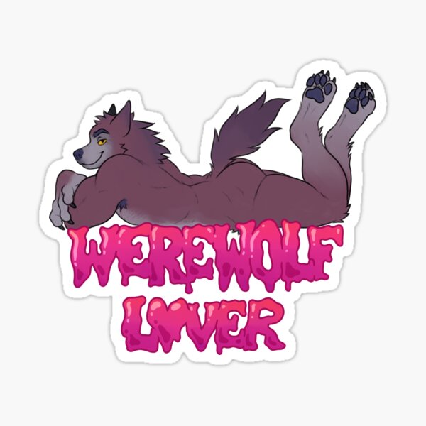 Werewolf Lover (candy) Sticker
