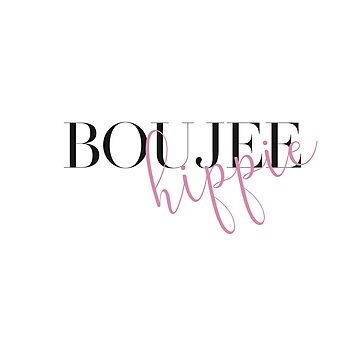 Boujee Hippie Sticker for Sale by laurendoodles5
