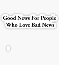 A Modest Slogan Sticker