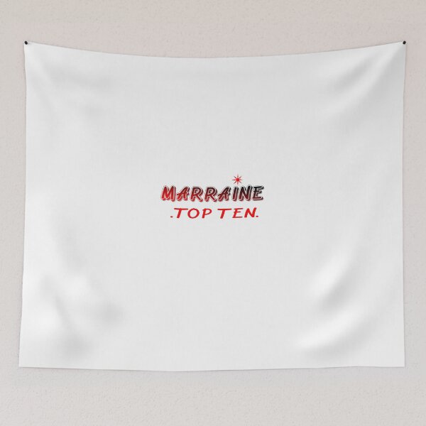 Aperçu de l'œuvre T Shirt Fun "MARRAINE TOP TEN créée et vendue par Ralek.