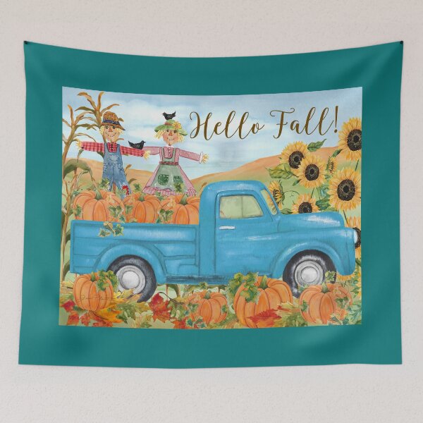 Item preview, The Pumpkin Patch Truck D designed and sold by Jean Plout.
