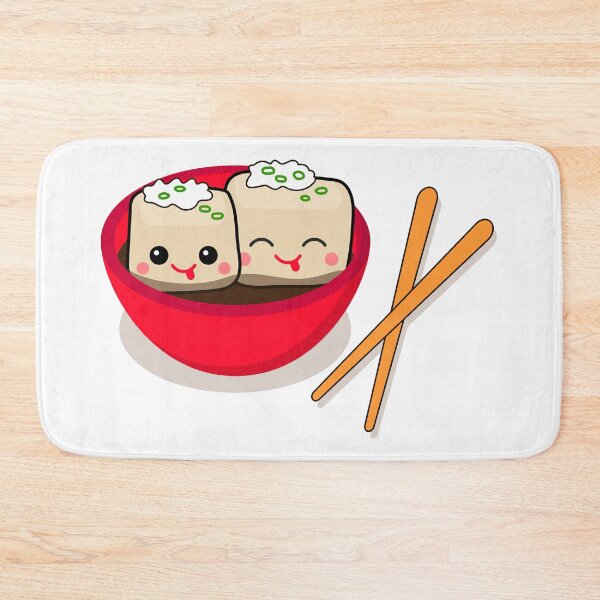 Item preview, Kawaii Tofu - Agedashi Japanese Food designed and sold by Epitome Girl.