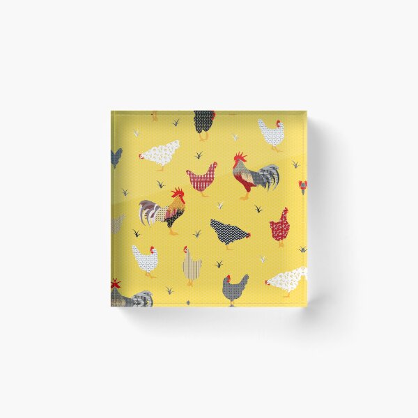 Item preview, Chicken Farm designed and sold by WickedRefined - Nicole Demereckis.