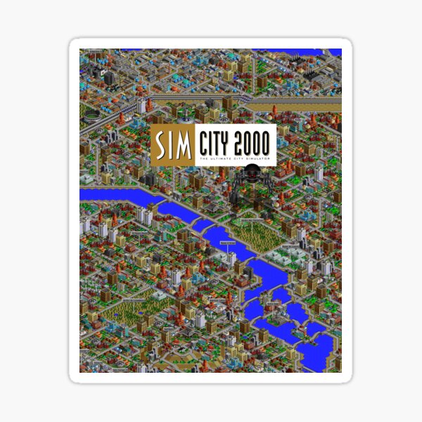 simcity 2000 windows yellow black