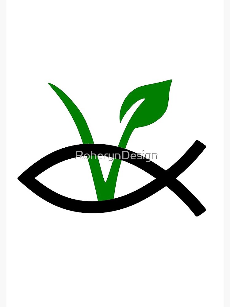 "Christian Vegan" Spiral Notebook for Sale by RoherynDesign Redbubble