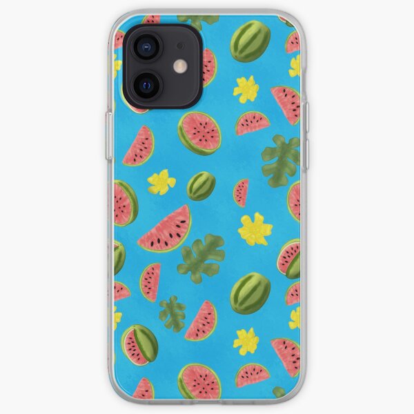 Summer Watermelon Pattern iPhone Soft Case