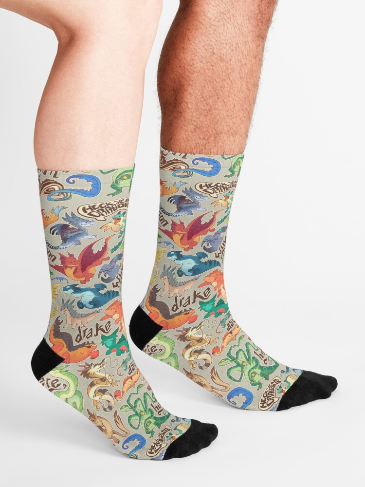 Alternate view of Mini dragon compendium Socks