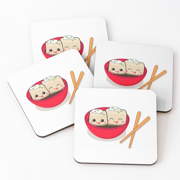 Item preview, Kawaii Tofu - Agedashi Japanese Food designed and sold by Epitome Girl.